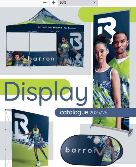 Barrons Events Display Branding